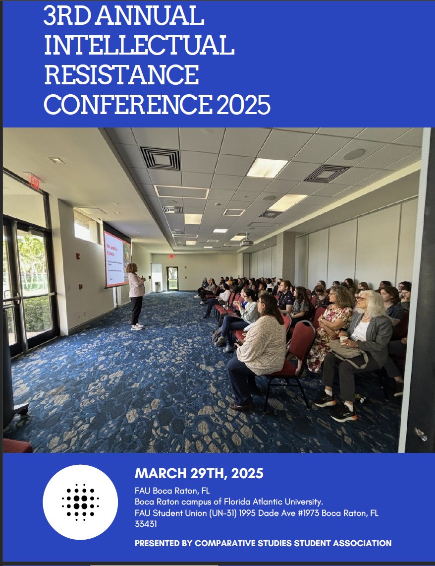 For more information on this upcoming conference, please email dci@fau.edu. We hope you can attend!