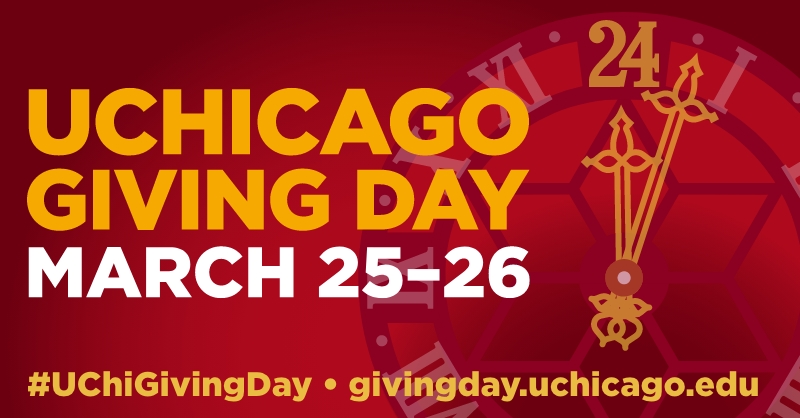 On March 25, you’re invited to participate in #UChicagoGivingDay, a 24-hour generosity initiative encouraging our community to give back. 

Will you consider supporting #socialimpact at the Rustandy Center to unlock funding for research and programs? ms.spr.ly/6012qPkQE