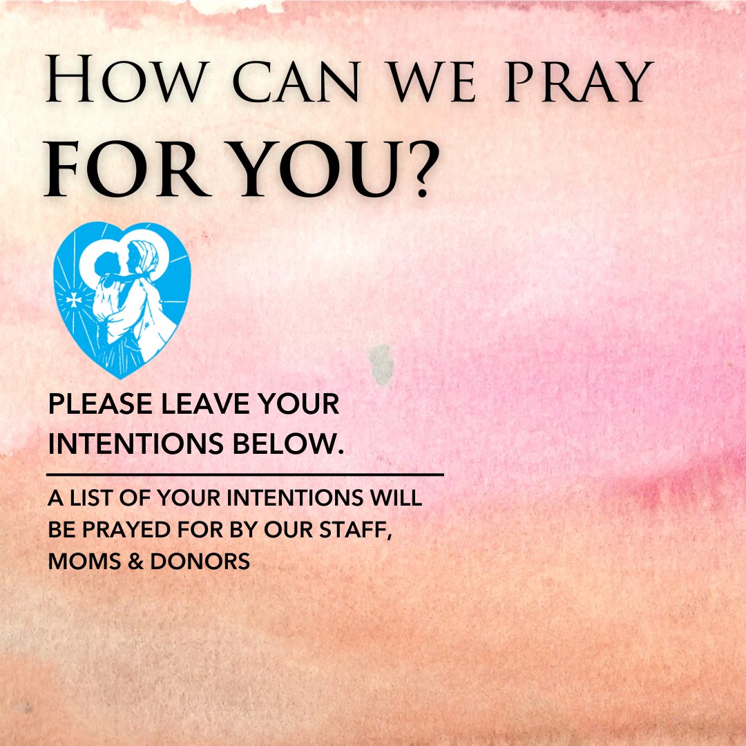 At Malta House, we are inspired to lift each other up in prayer. As we support and care for our mothers, we invite you to share your prayer intentions with us.

How can we pray for you today? Please leave your intentions in the comments below.