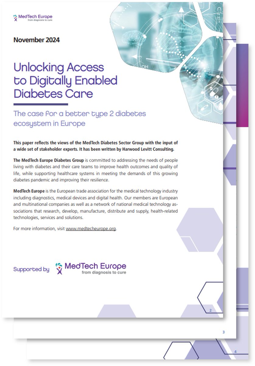 ❌ The current approach to type 2 diabetes management is inadequate for people with diabetes, healthcare providers and society.

✅ Our new report outlines 6 key recommendations for policy action to create a better ecosystem for T2D care: bit.ly/4fzNMZ6