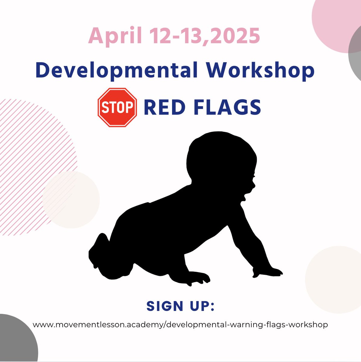 MovementLesson's tweet image. Everyone is telling you not to worry about your baby when you feel like something is off. Get help from professionals who know early developmental warning signs that nobody else knows. Sign up for the workshop here, movementlesson.academy/developmental-…