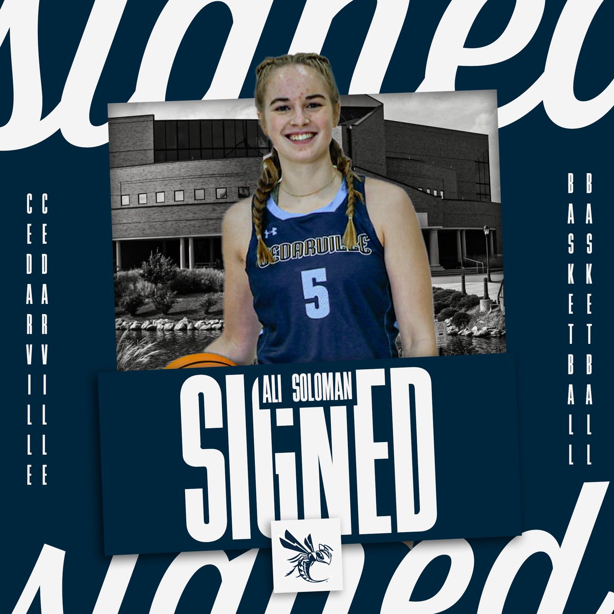 Cedarville WBB (@cedarvillewbb) on Twitter photo Excited to add another YELLOW JACKET to the family! Say hello to <a href="/AliSolomon45020/">Ali Solomon</a> our newest signee! Ali is a 5’8” shooting guard from Xenia, OH!
#CedarvilleWBB | #StingEm Excited to add another YELLOW JACKET to the family! Say hello to <a href="/AliSolomon45020/">Ali Solomon</a> our newest signee! Ali is a 5’8” shooting guard from Xenia, OH!
#CedarvilleWBB | #StingEm