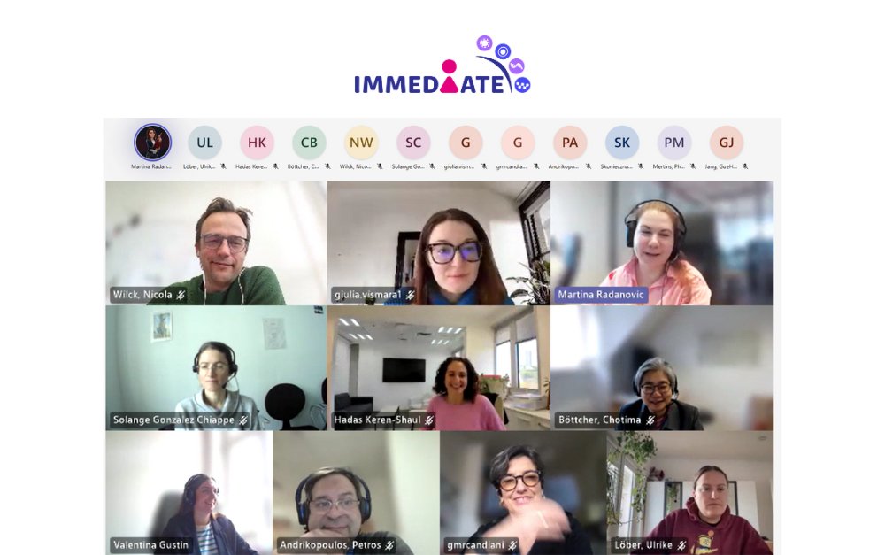 👀Yesterday, we had our virtual pre-progress meeting. We went through the technical and administrative aspects of each WP to prepare the ground for workshops when we meet in person next week. The 2nd #IMMEDIATE progress meeting is hosted by <a href="/pumszczecin/">Pomorski Uniwersytet Medyczny w Szczecinie (PUM)</a> on 19-20 March 2025.