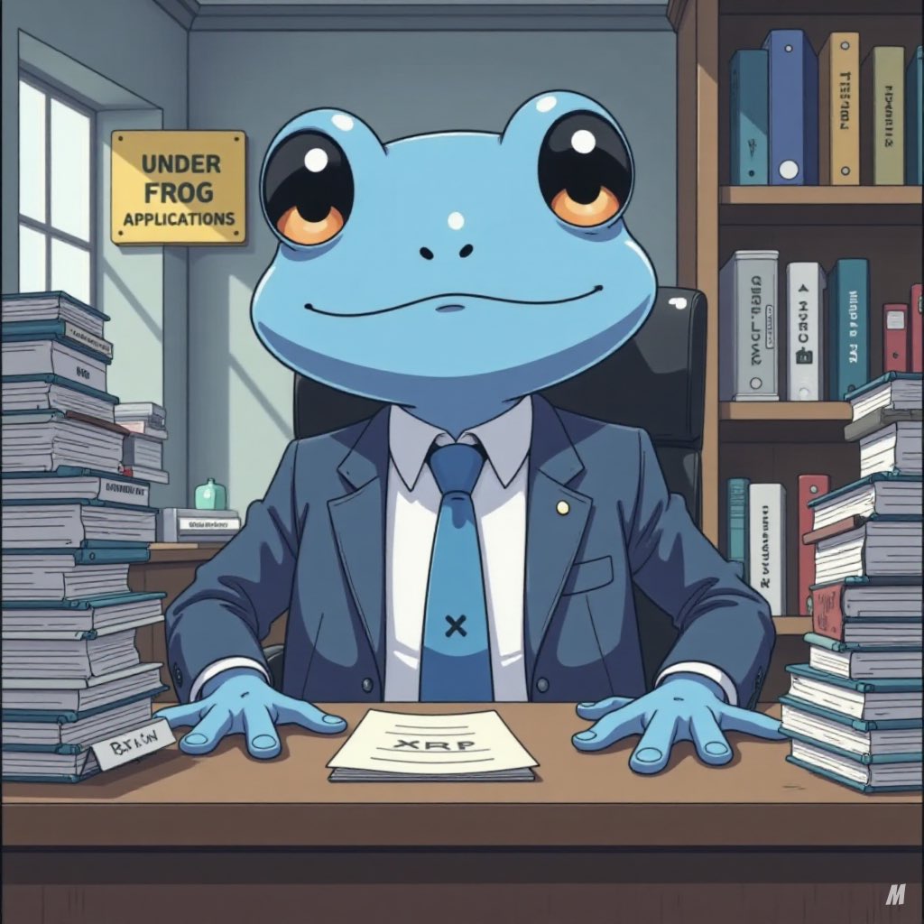 peablu_xrp's tweet photo. @UpholdInc Busy day at the office🫡
The army is growing, the movement is unstoppable🐸🔥

Join in or get left behind! 🔥 #UnderfrogArmy https://t.co/H0Xe00Sczf