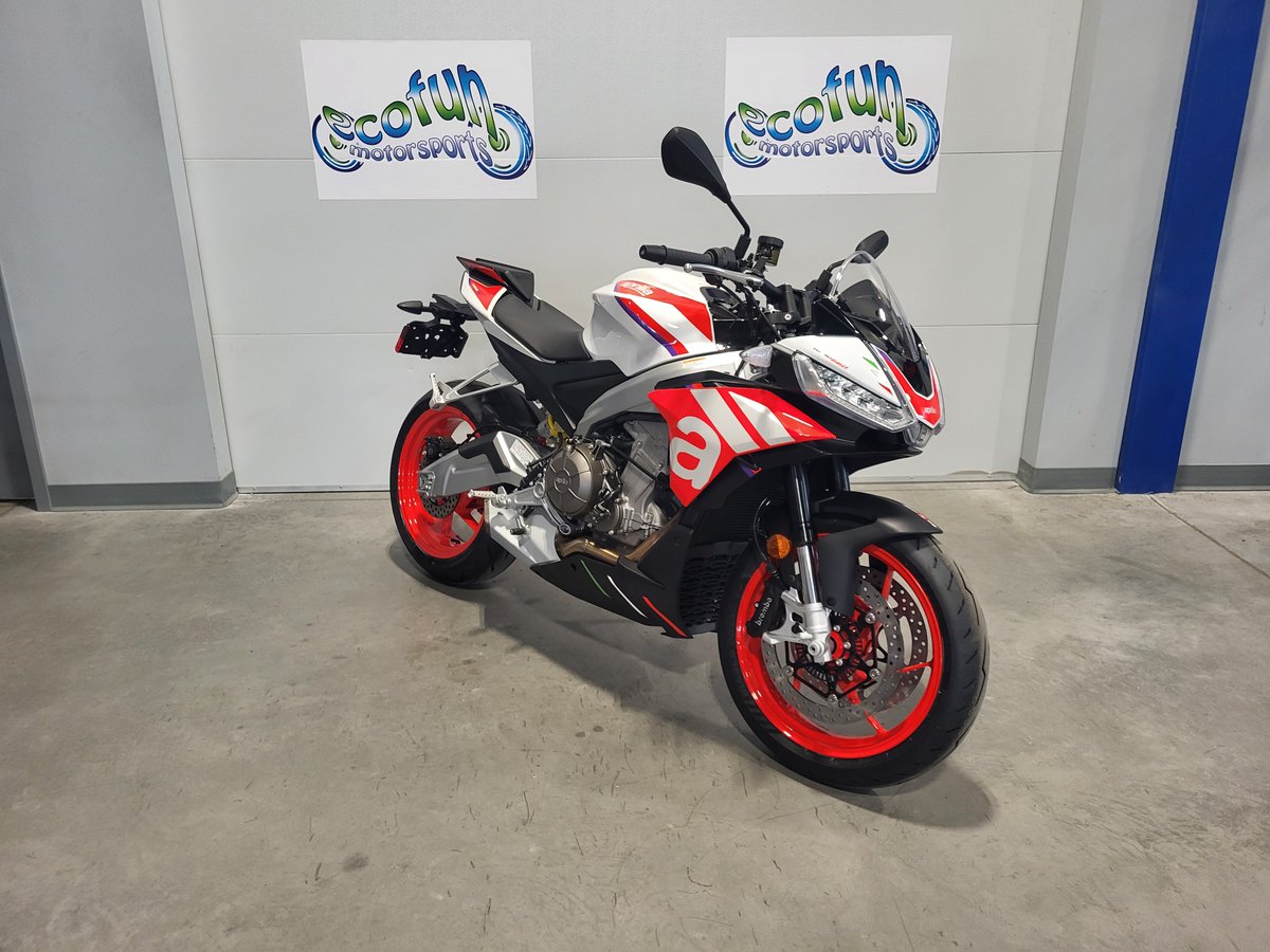 "Unleash your inner thrill-seeker with the exhilarating Aprilia Tuono 660 Factory Sport Cycle! 🏍️ Feel the rush of the open road as you twist the throttle and embrace the ultimate adrenaline rush. Stop by today and elevate your ride to a whole new level! #Aprilia  #Tuono660"