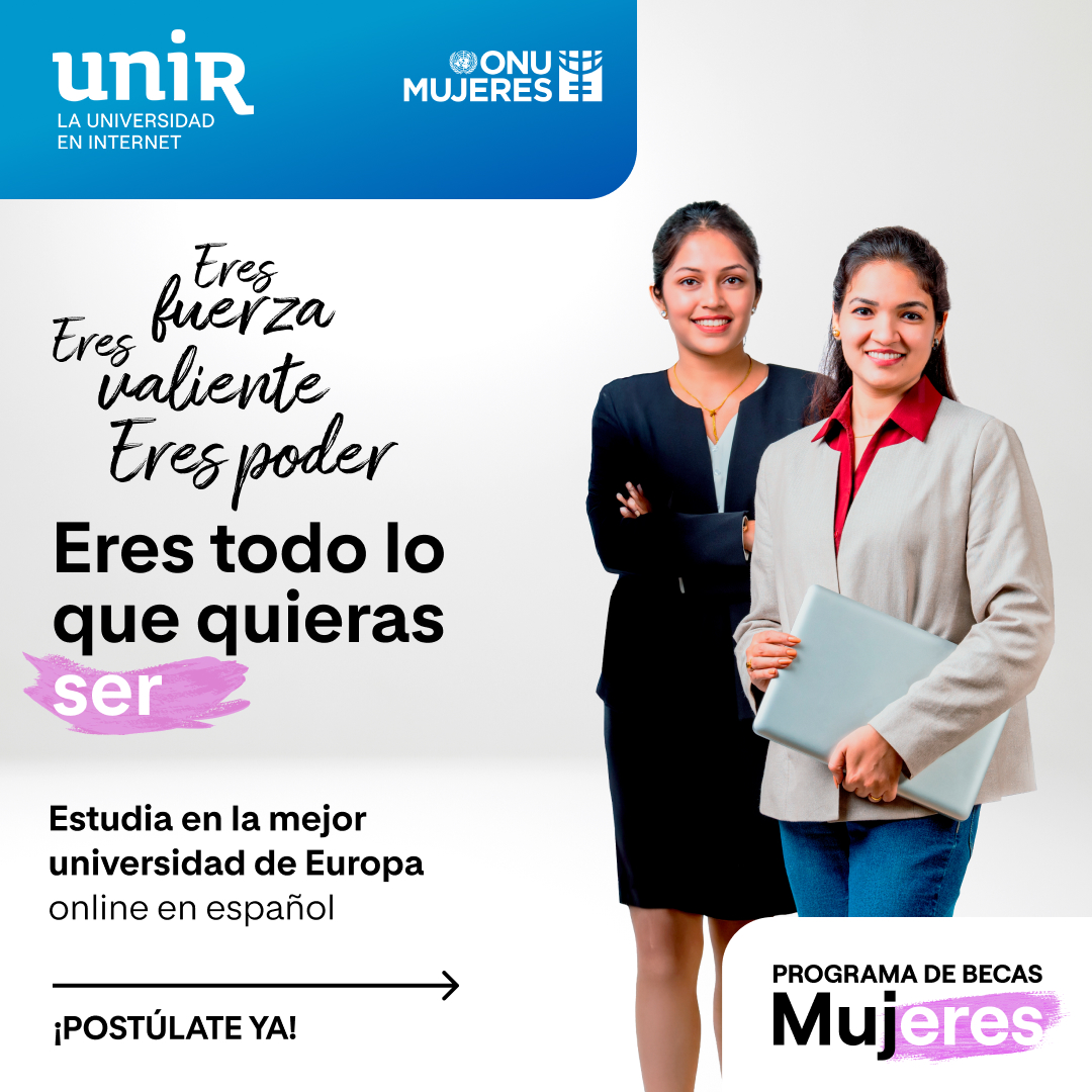 UNIR Ecuador (@unir_ecuador) on Twitter photo 𝗕𝗘𝗖𝗔𝗦 MUJERES | 👩🦱🧔♀️
📆Plazo: 31 de marzo.
ℹ️Información: bit.ly/4k8fPSt
<a href="/UNIRuniversidad/">Universidad Internacional de La Rioja (UNIR)</a> en alianza con <a href="/onumujeresEcu/">ONU Mujeres Ecuador</a>, lanzan el programa de formación dirigido a #mujeres ecuatorianas🇪🇨 que quieran seguir formándose.
✅60 becas del 60% para el estudio de 𝗕𝗘𝗖𝗔𝗦 MUJERES | 👩🦱🧔♀️
📆Plazo: 31 de marzo.
ℹ️Información: bit.ly/4k8fPSt
<a href="/UNIRuniversidad/">Universidad Internacional de La Rioja (UNIR)</a> en alianza con <a href="/onumujeresEcu/">ONU Mujeres Ecuador</a>, lanzan el programa de formación dirigido a #mujeres ecuatorianas🇪🇨 que quieran seguir formándose.
✅60 becas del 60% para el estudio de