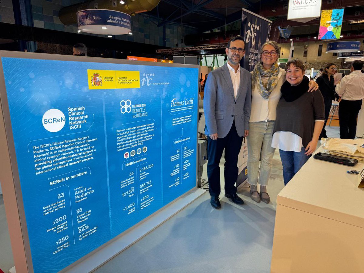 ITEMAS (@itemas) on Twitter photo 🗓️ Estos días estamos <a href="/ForoTransfiere/">Foro Transfiere</a>, el mayor evento europeo sobre I+D+i y transferencia de conocimiento.
🔝 Ven a vernos al stand de <a href="/SaludISCIII/">Instituto de Salud Carlos III (ISCIII)</a> que compartimos con <a href="/SCReN_Platform/">SCReN - Plataforma de Investigación Clínica ISCIII</a> y <a href="/PNBB_ISCIII/">Platform ISCIII Biomodels and Biobanks</a>
🙌 ¡Te esperamos! 🗓️ Estos días estamos <a href="/ForoTransfiere/">Foro Transfiere</a>, el mayor evento europeo sobre I+D+i y transferencia de conocimiento.
🔝 Ven a vernos al stand de <a href="/SaludISCIII/">Instituto de Salud Carlos III (ISCIII)</a> que compartimos con <a href="/SCReN_Platform/">SCReN - Plataforma de Investigación Clínica ISCIII</a> y <a href="/PNBB_ISCIII/">Platform ISCIII Biomodels and Biobanks</a>
🙌 ¡Te esperamos!