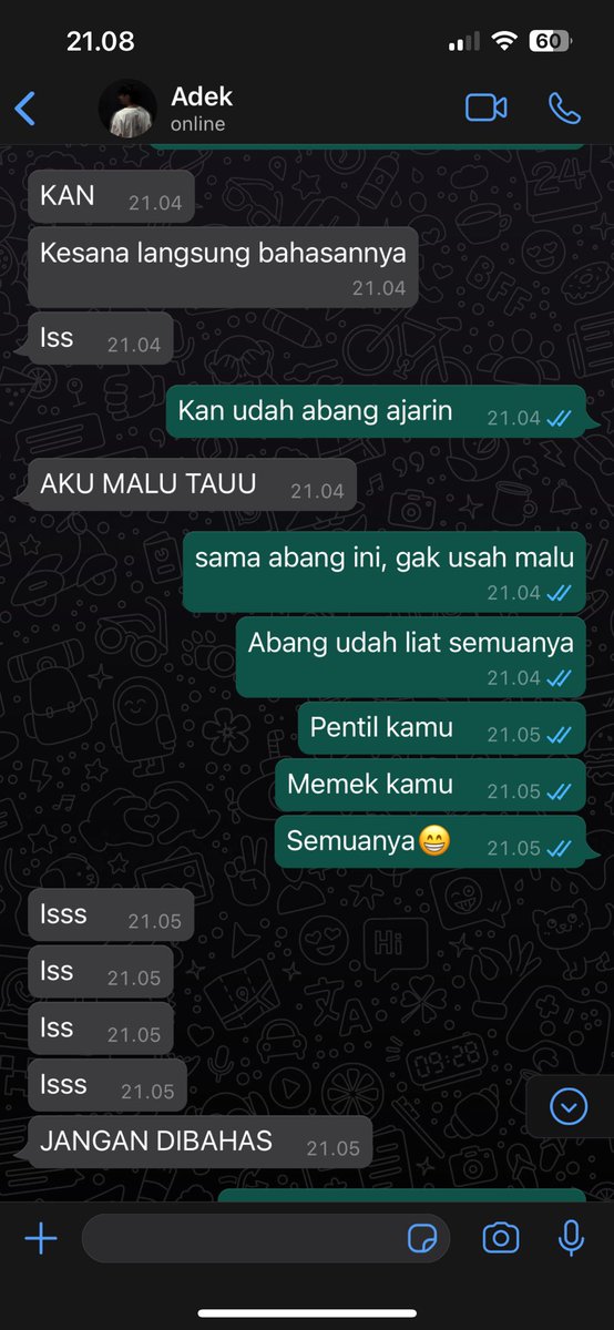 yanvous's tweet photo. •Gesek Sampai Masuk•

taekook au 🔞 gs
 
Punya tetangga bocil SMA, gampang dikibulin, gampang buat enak https://t.co/auBzuscyqe