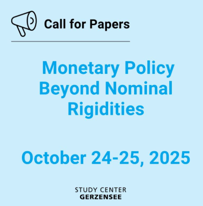 Deadline alert! Final call for submissions to the 2025 Fed St. Louis-#SNB-#Gerzensee-#JEDC conference on Monetary Policy beyond Nominal Rigidities. 
Deadline: 15 March.
Submission details here: szgerzensee.ch/fileadmin/Date…