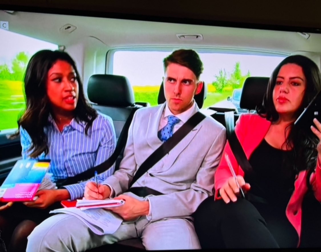 Good Egg Safety CIC (@goodeggsafety) on Twitter photo Dear <a href="/bbcapprentice/">The Apprentice</a>
Some of your apprentices were not wearing their seat belts correctly.
Mötley Crüe’s drummer’s arm was severed and later amputated due this, so it’s not inconsequential.
Please help address this in future programmes 🙏
Ps Liam got it right 👏 Dear <a href="/bbcapprentice/">The Apprentice</a>
Some of your apprentices were not wearing their seat belts correctly.
Mötley Crüe’s drummer’s arm was severed and later amputated due this, so it’s not inconsequential.
Please help address this in future programmes 🙏
Ps Liam got it right 👏