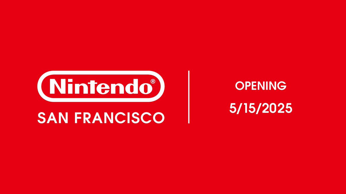 Stealth40k_'s tweet photo. Nintendo San Francisco opens on May 15th

More major cities should have Nintendo stores. 

I go to Nintendo NY every chance I can. 
https://t.co/32ca8CLTxx https://t.co/VwWSZlxhGW