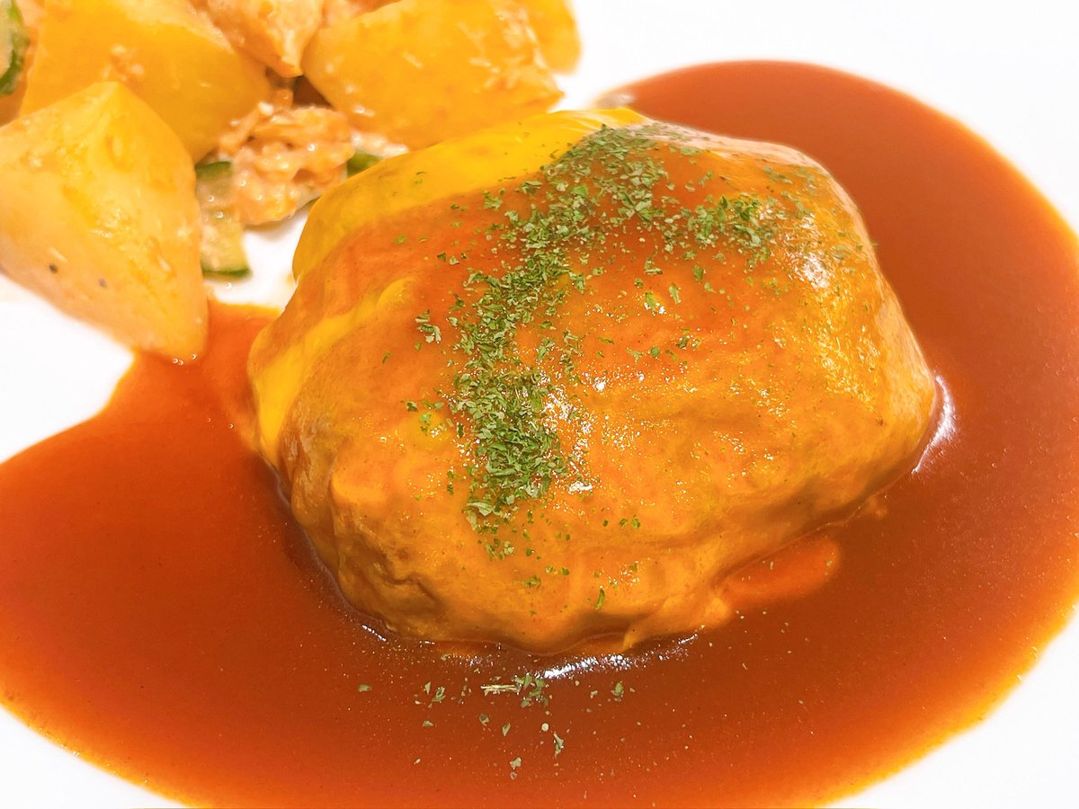 trgihyug's tweet photo. 手作りソースだから美味しい

#寮のご飯 https://t.co/vCoL2fKfYl