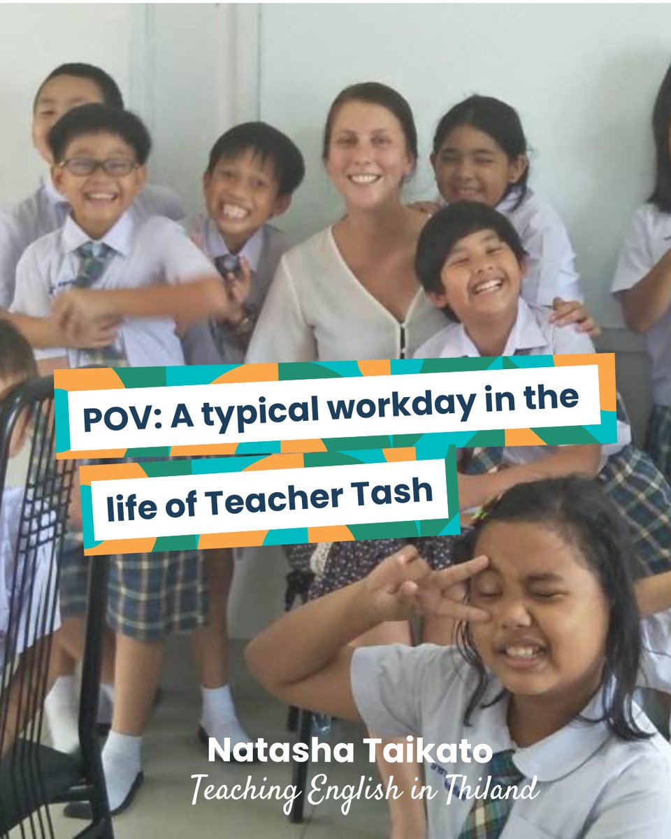 TEFLAcademyUK's tweet image. 🚀 Bored of the 9-5? TEFL changed my life! Now I teach English while exploring Thailand! 🇹🇭🌴

Ready to turn your wanderlust into a paycheck? Let’s go! 🌍✨

#TEFL #WorkAndTravel #TeachAbroad