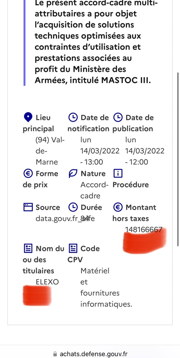 ActionManNews's tweet photo. #Allog #archos
https://t.co/wY6begT5I5
Contrat d’une durée de 7 ans …
148 millions à voir combien pour la filliale de allog 👀 https://t.co/ruWJ5OnvGm