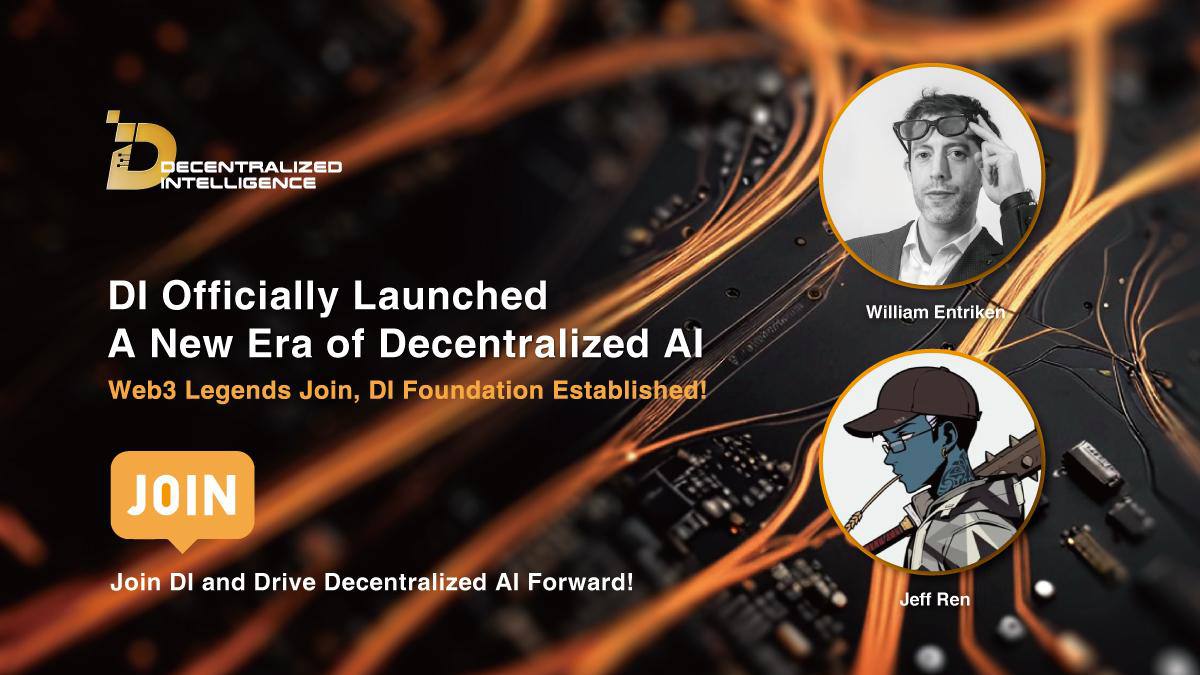 Jason (@jasonnft) on Twitter photo The AI revolution is in full swing, and <a href="/Didotxyz_/">DI (Decentralized Intelligence)</a> (DI – Decentralized Intelligence) is driving the next wave of Web3 + AI innovation. This isn’t just a rebrand—it’s a complete transformation. With the launch of the DI Foundation in Singapore, decentralized governance is now The AI revolution is in full swing, and <a href="/Didotxyz_/">DI (Decentralized Intelligence)</a> (DI – Decentralized Intelligence) is driving the next wave of Web3 + AI innovation. This isn’t just a rebrand—it’s a complete transformation. With the launch of the DI Foundation in Singapore, decentralized governance is now