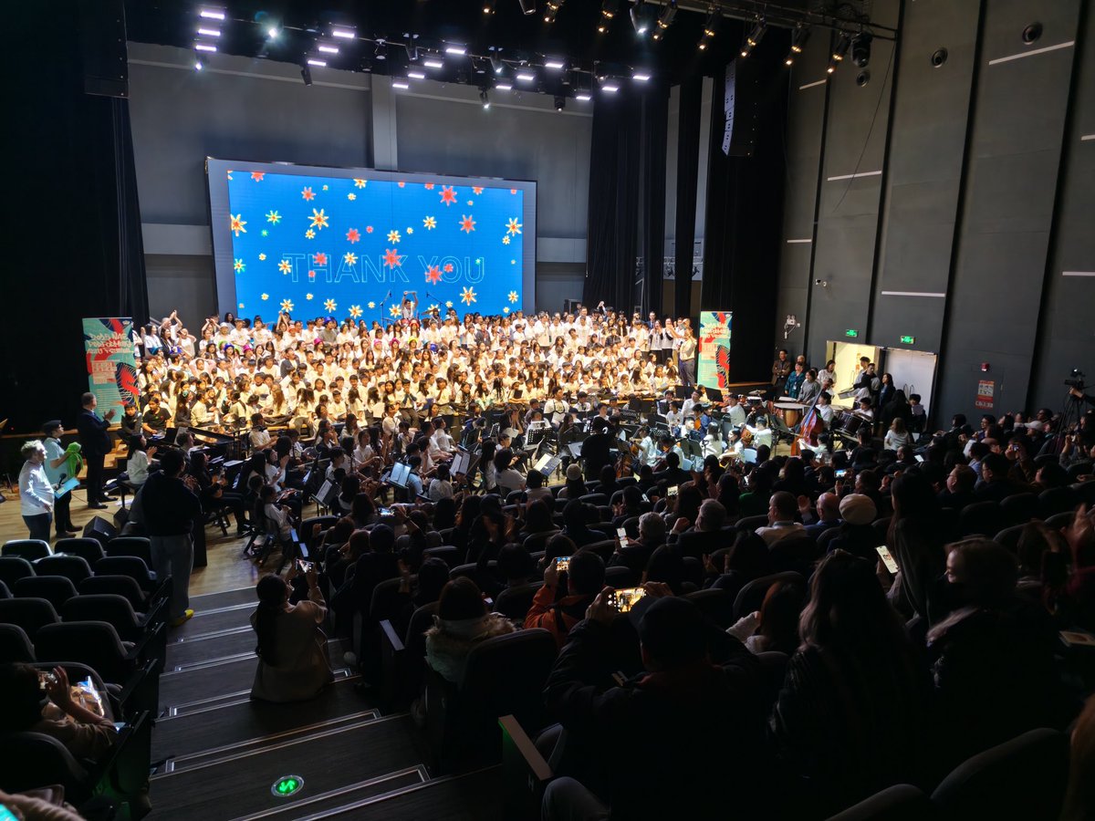 jamie_oconnor04's tweet photo. I am proud of the huge team that worked so hard on this years NordAnglia China PA Fest.11 schools,475 pupils from all over China felt like a daunting task. Tonights show was incredible, if that doesn’t show why PA is important I don’t know what will. Thank you everyone involved. https://t.co/zgXak9YZWe