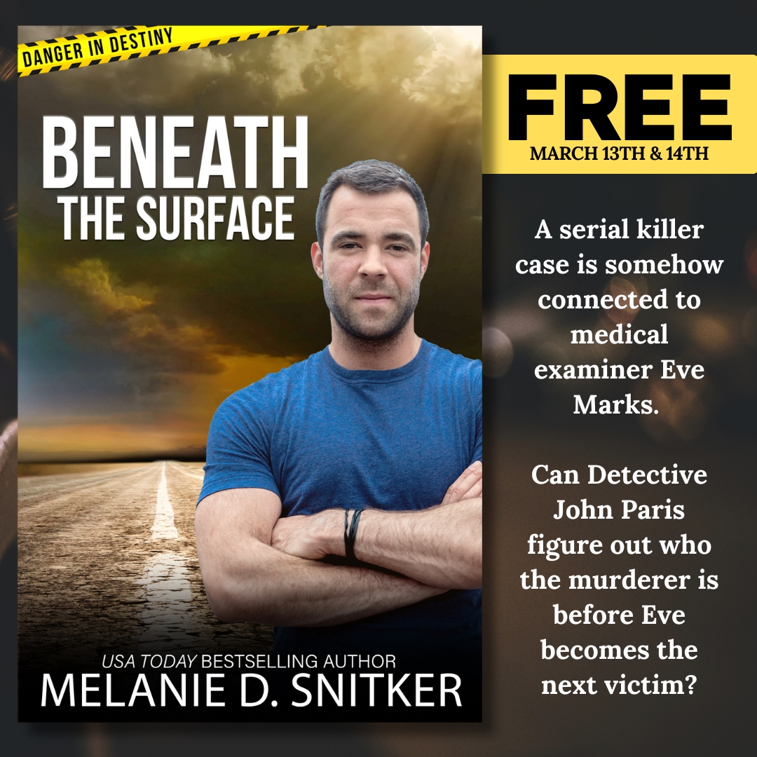 𝗙𝗥𝗘𝗘 𝗳𝗼𝗿 𝘁𝘄𝗼 𝗱𝗮𝘆𝘀 𝗼𝗻𝗹𝘆!
amazon.com/gp/product/B0C…
A serial killer is terrorizing Destiny, Texas, and the case is somehow connected to medical examiner Eve Marks. Can Detective John Paris figure out who the murderer is before Eve becomes the next victim?