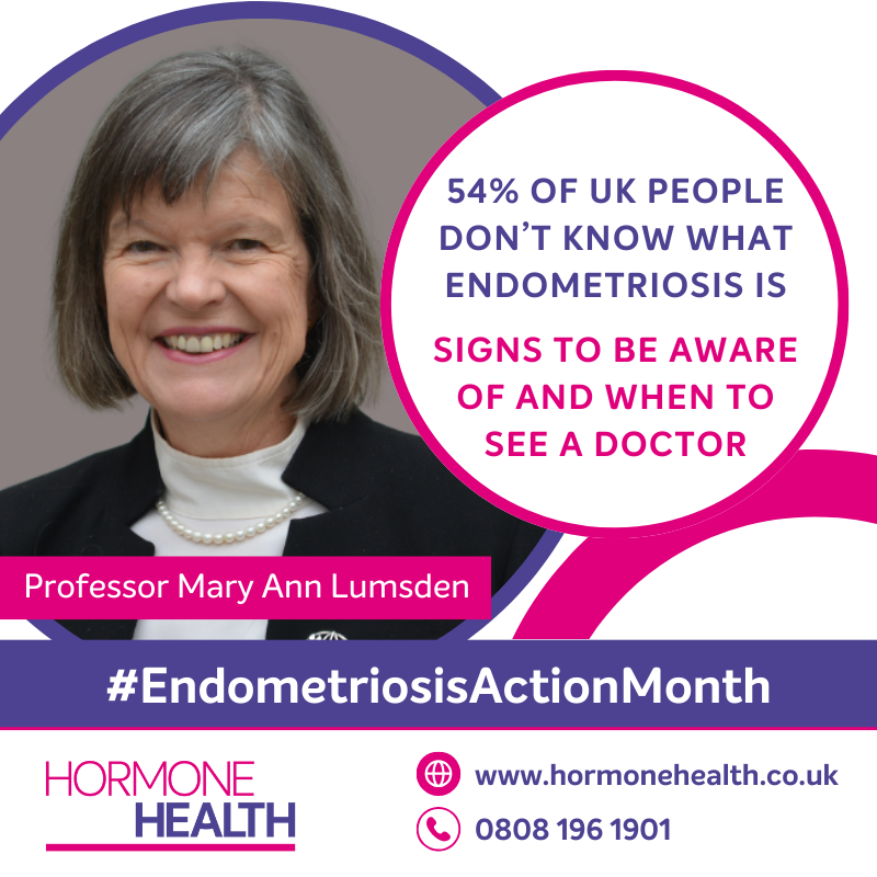 Hormone Health (@hormonehealth92) on Twitter photo 5️⃣4️⃣% of Britons don’t know what endometriosis is, according to new research from <a href="/EndometriosisUK/">Endometriosis UK</a>.🤔
This #EndometriosisActionMonth we’re helping to raise awareness - here Consultant Gynaecologist, Prof Lumsden, explains all and symptoms to 👀 out for ➡️ hormonehealth.co.uk/endometriosis-… 5️⃣4️⃣% of Britons don’t know what endometriosis is, according to new research from <a href="/EndometriosisUK/">Endometriosis UK</a>.🤔
This #EndometriosisActionMonth we’re helping to raise awareness - here Consultant Gynaecologist, Prof Lumsden, explains all and symptoms to 👀 out for ➡️ hormonehealth.co.uk/endometriosis-…