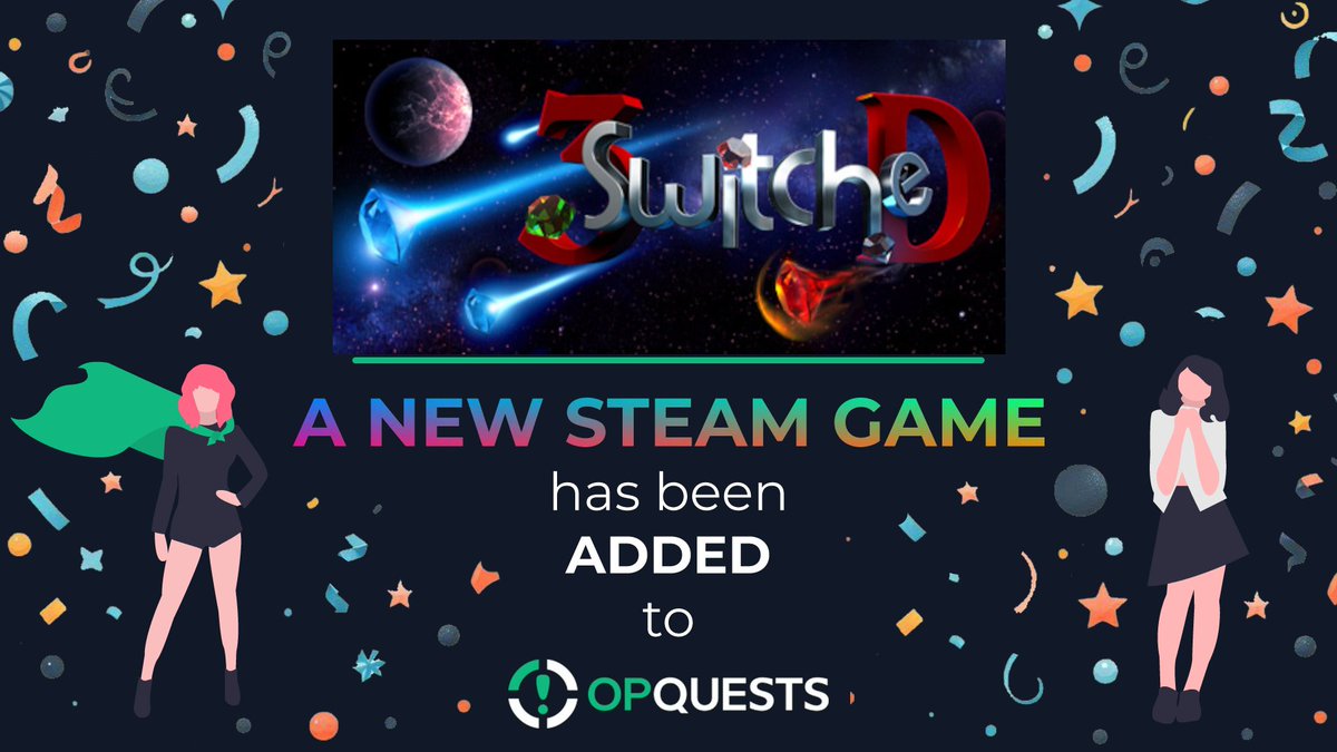 opquests's tweet image. We just added 3SwitcheD on opquests.com💚

✅Make sure to #claim it for free before it runs out!

✅Follow us to receive #updates on when we add the next batch of #free #Steam #games!

🎁  🎁

 #giveaway #giveaways #freebies #QUEST #raffle