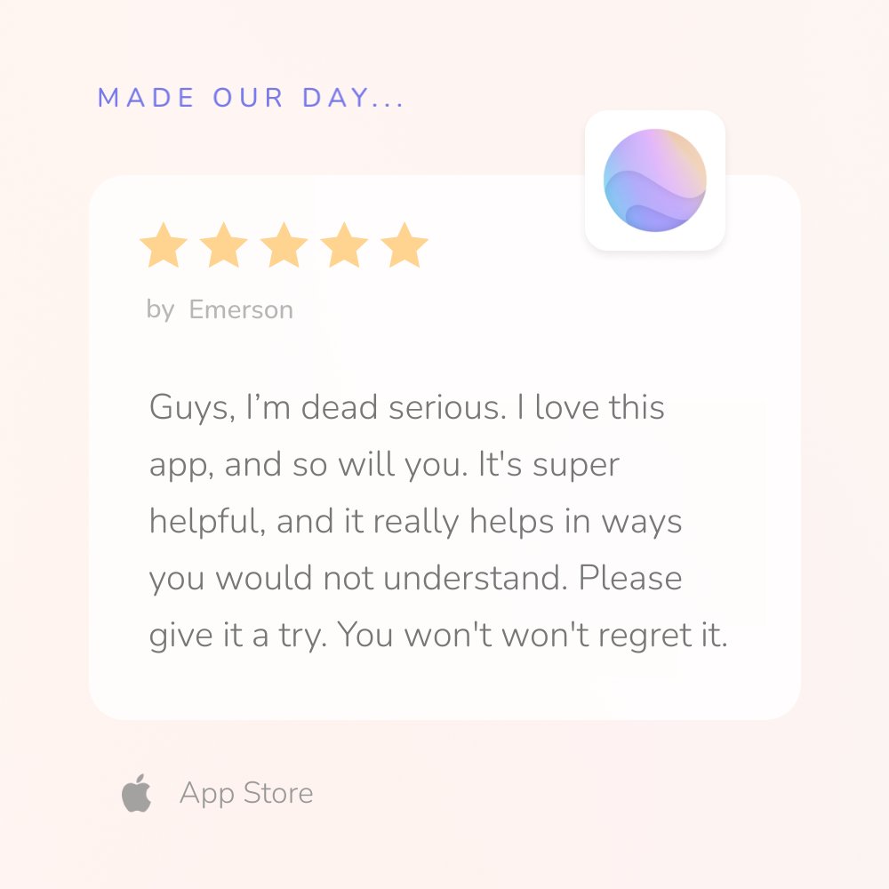 Don't take our word for it - our users say it best! ✨ What's your favorite Reflection feature?