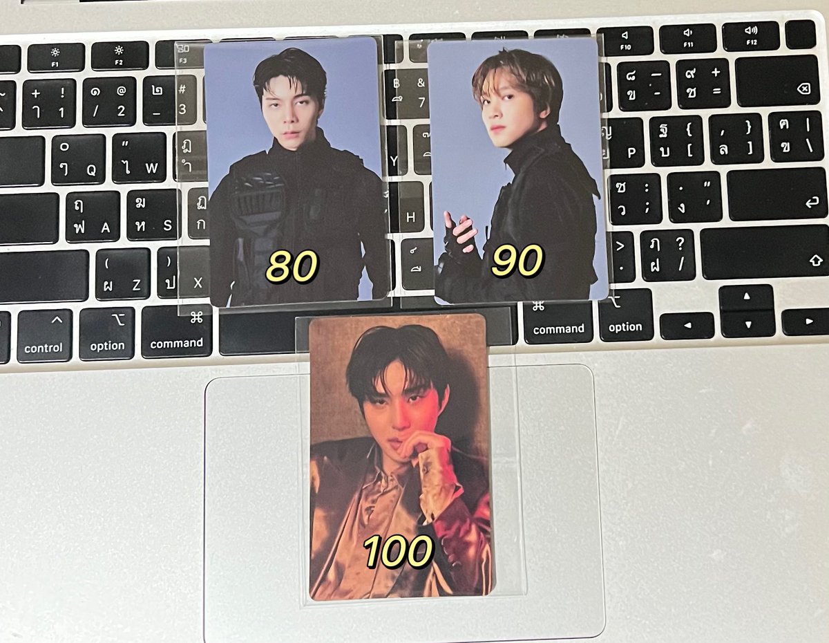 พร้อมส่ง ✨ การ์ดหน้าคอน NCT127 neocity the momentum in Bangkok 

จอห์นนี่ / แฮชาน / จองอู
ราคาตามภาพ ราคารวมส่งแล้วทุกใบ
ไม่ได้แกะออกจะซอง💚

#ตลาดนัดnct