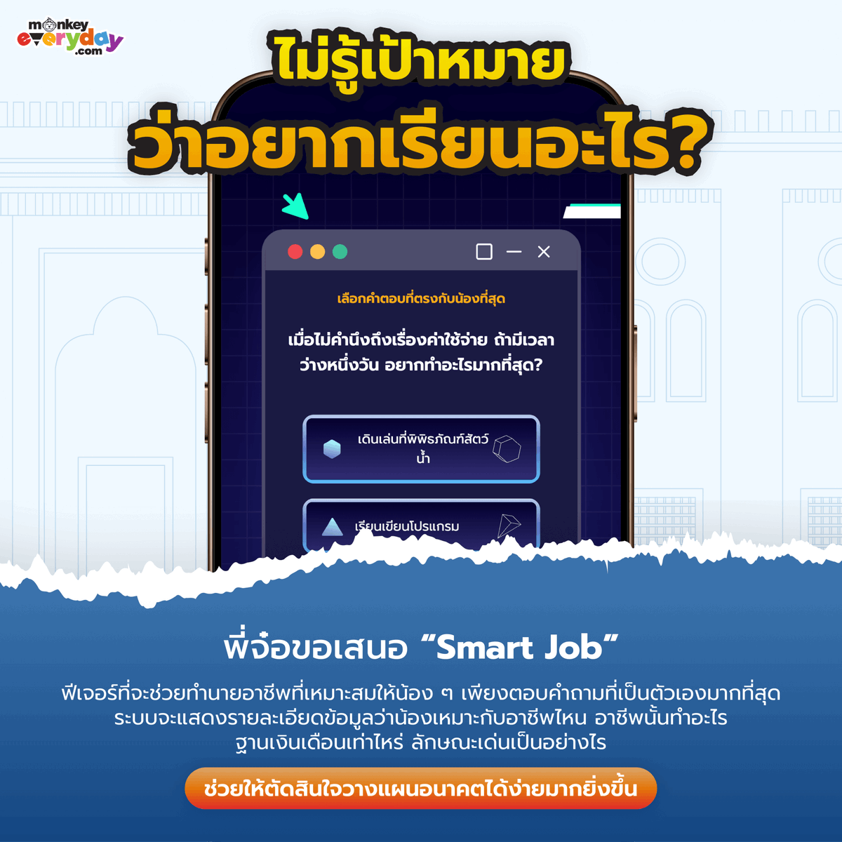 sianjormonkey's tweet photo. 💥 น้อง ๆ คนไหนยังมีปัญหาเหล่านี้บ้าง? พี่จ๋อดูแลเอง
คลิกเลย! >> https://t.co/H4KZphpujc
🔥จะเปิดสมัครสอบอยู่แล้วแต่...
- ไม่รู้เป้าหมาย ไม่รู้จะเรียนอะไร? มืดมนไปหมด
- รู้เป้าหมายแล้วแหละ แต่จะต้องสอบอะไรบ้าง?
#MonkeyEverydayTH #TCAS #DEK69 #DEK70 #DEK71 #TCAS69 https://t.co/n0npF687o3