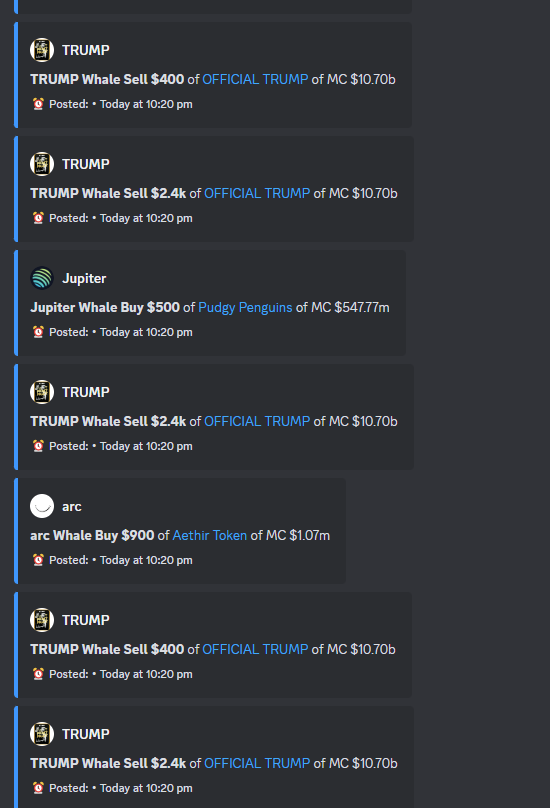 ShdwTracker1337's tweet photo. Find out what whales in $sol are doing. $Trump or any other whales. Come join us for free trial, link in profile. https://t.co/wzgtyfkmSk
