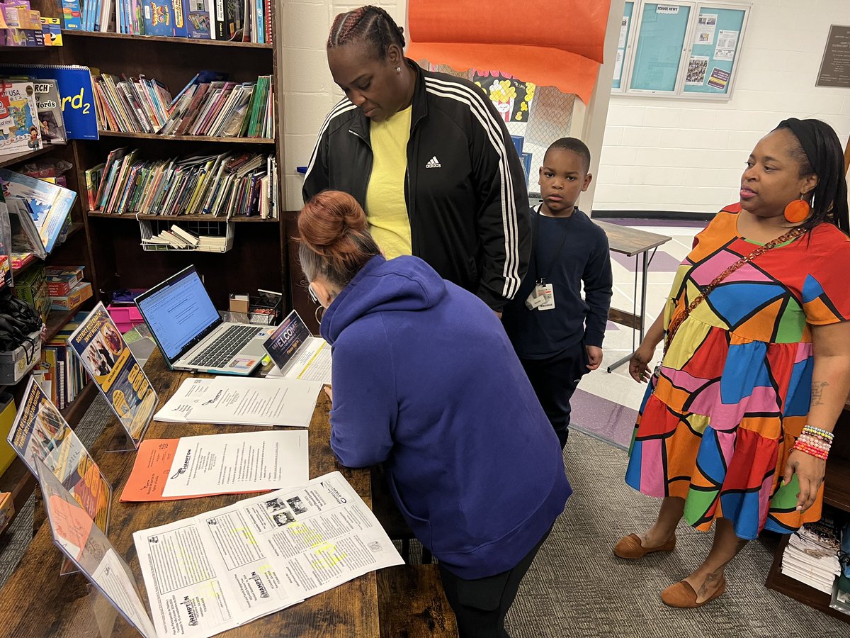 Kim Lunn (@kimlunn17) on Twitter photo HES Title I Spring Input meeting. Partnering w/families to support our students’ academic success. Thanks Mr. Blevins for stopping by. It’s always great to welcome District visitors.
<a href="/KimHoward_HCS/">Kimberly Howard</a> <a href="/HCS_Title_I/">HCS_TitleIAssists</a> <a href="/mrsj_cohen/">Mrs. Janae' Cohen, Ed. S.</a> <a href="/michellewil2/">Michelle Williams</a> #hamptonproud HES Title I Spring Input meeting. Partnering w/families to support our students’ academic success. Thanks Mr. Blevins for stopping by. It’s always great to welcome District visitors.
<a href="/KimHoward_HCS/">Kimberly Howard</a> <a href="/HCS_Title_I/">HCS_TitleIAssists</a> <a href="/mrsj_cohen/">Mrs. Janae' Cohen, Ed. S.</a> <a href="/michellewil2/">Michelle Williams</a> #hamptonproud