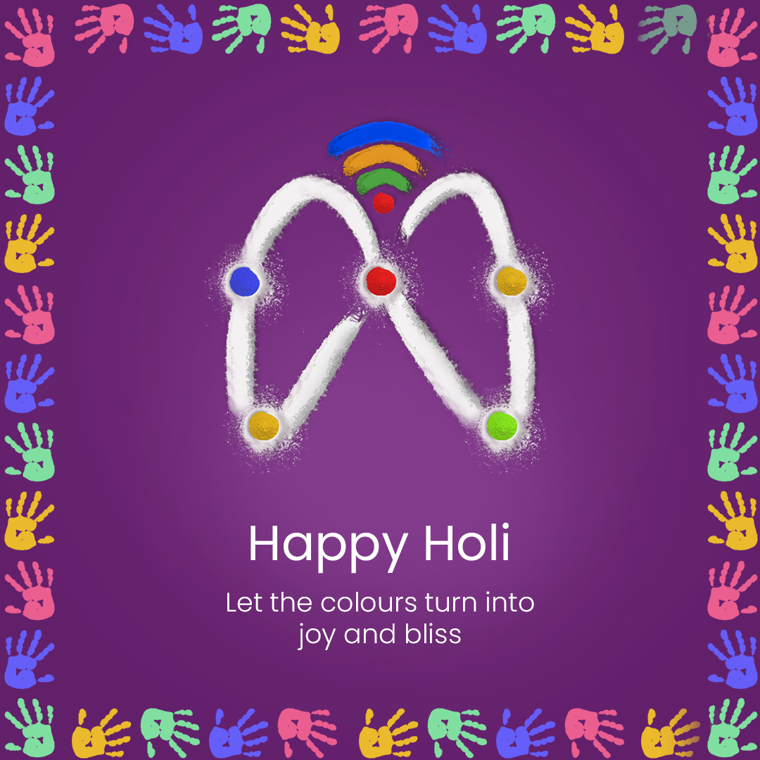 Mtap_Tech's tweet photo. May the splashes of colour brighten your life with laughter, love, and unforgettable memories. 

Team MTAP wishes you Happy Holi ! https://t.co/otxuB1h0PZ