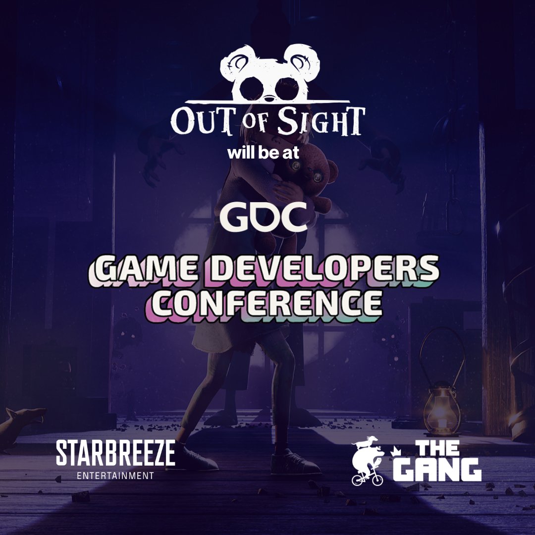 Out of Sight (@playoutofsight) on Twitter photo Check for Teddy and our Creative Director Per Hallros at <a href="/Official_GDC/">Game Developers Conference</a> next week! 🧸
Will we meet you there? 😎
#GDC2025 #OutOfSight Check for Teddy and our Creative Director Per Hallros at <a href="/Official_GDC/">Game Developers Conference</a> next week! 🧸
Will we meet you there? 😎
#GDC2025 #OutOfSight