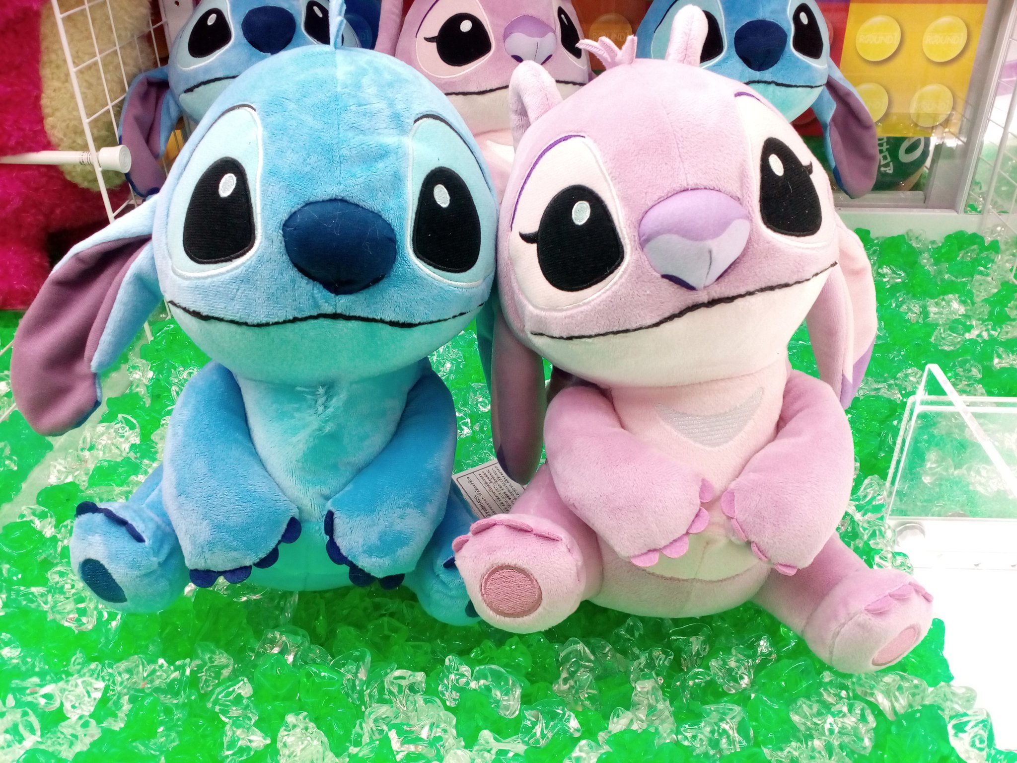 【スティッチ】エンジェル ぬいぐるみ おすわり 特大 BIG【ディズニー】 スティッチ】エンジェル ぬいぐるみ おすわり 特大 BIG