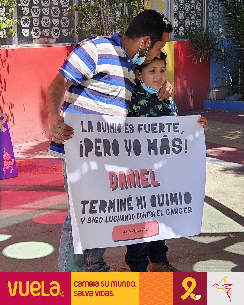 ¡No nos cansamos de las buenas noticias! ¿Y tú? ¡Felicidades a Jose Daniel por tocar la campana del fin de la quimio!