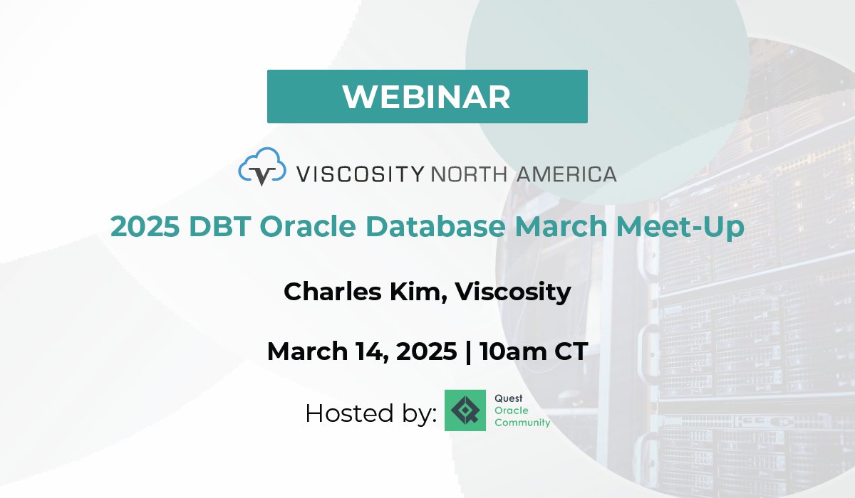 ViscosityNA's tweet image. DBAs, Don’t Miss This!
Join @racdba at the 2025 DBT Oracle DB March Meet-Up for a deep dive into Oracle Data Guard—battle-tested skills you can use now!
📅 TOMORROW | March 14 | 10 AM CT
🔗 Register: bit.ly/4igmB7l
@QuestUserGroup #VNA #OraPub #OracleDB #DataGuard
