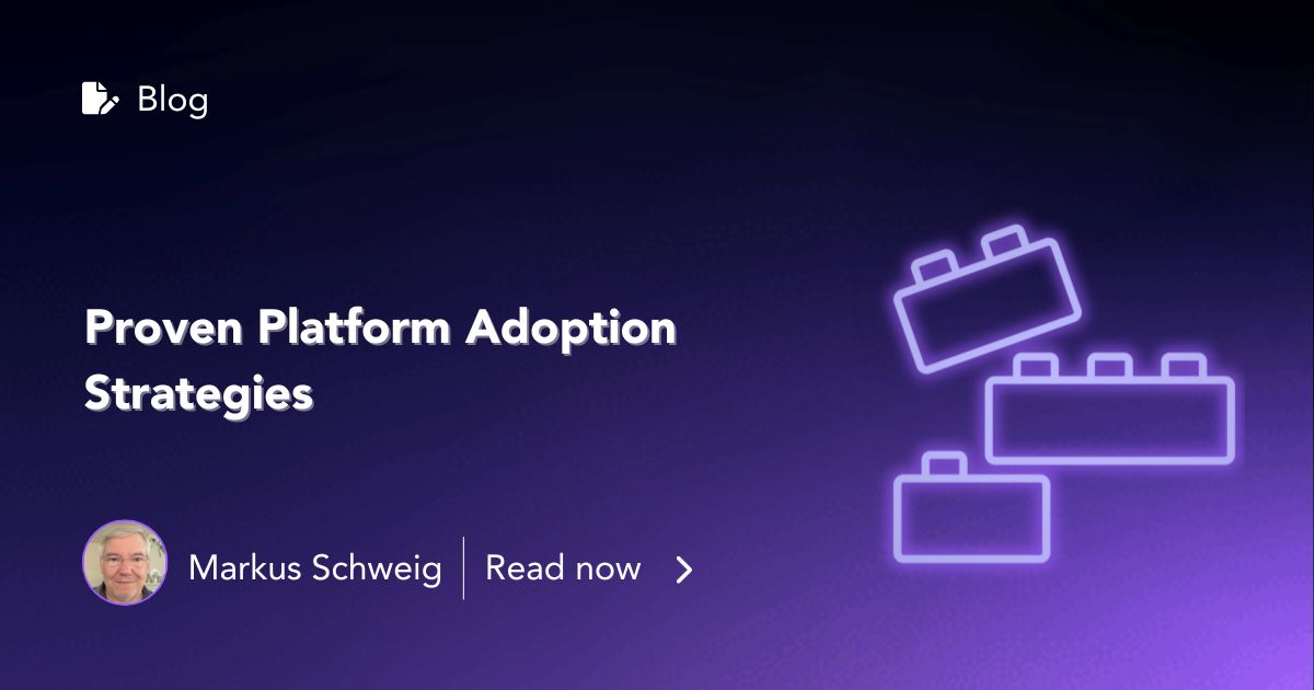 🛠️  A platform’s success isn’t just about great technology and features…
📈  — it’s about driving adoption. 
 👀 Learn how to craft a strategy that engages users and ensures long-term platform growth. 
utm.guru/uh9XX