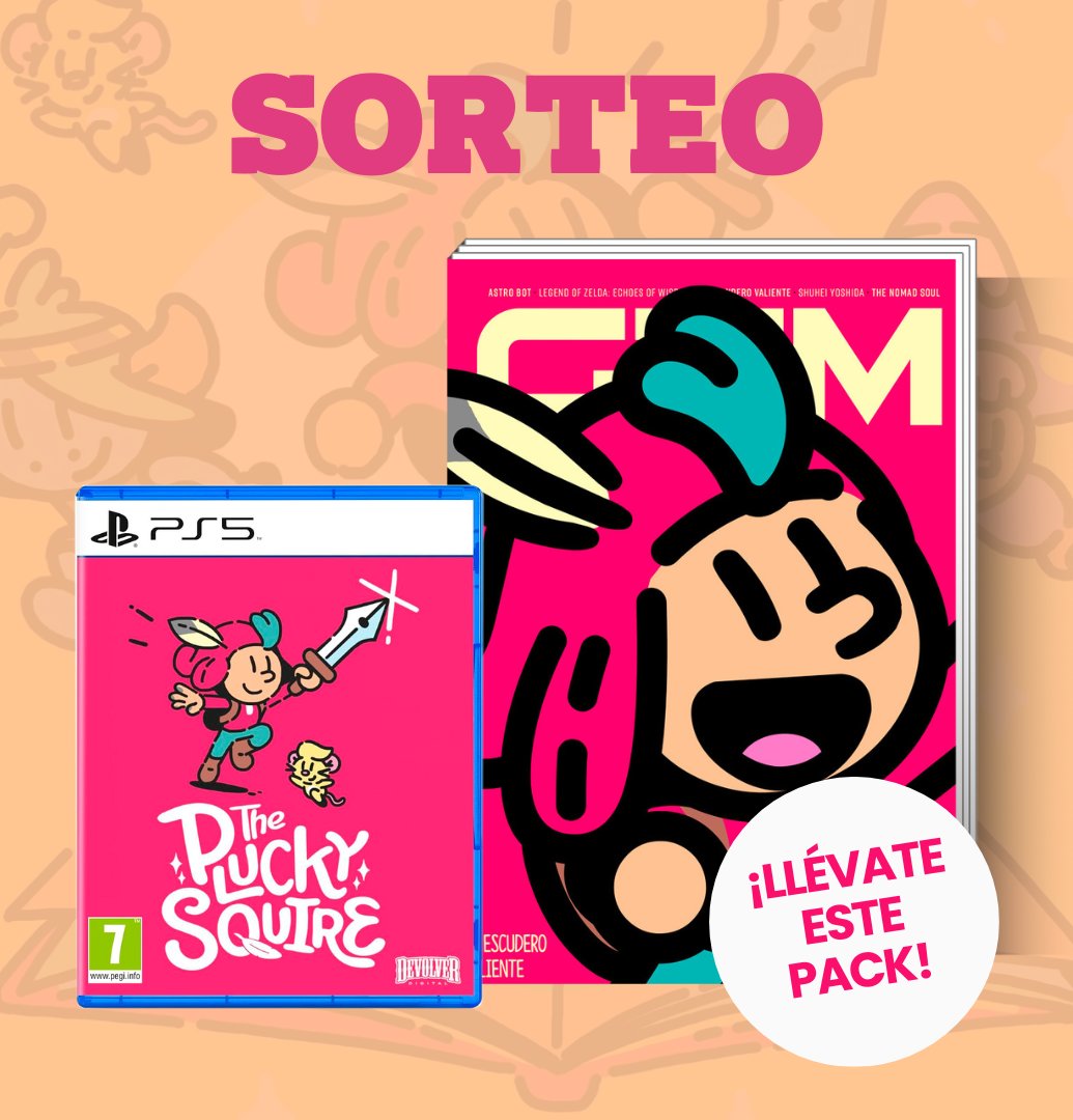 ⚔️SORTEO🛡️

¡Gana una copia de The Plucky Squire para PS5 y el número de la revista GTM con portada del juego!

1️⃣Haz RT
2️⃣Sigue a @gamestribune &amp; <a href="/MeridiemGames/">Meridiem</a> 
3️⃣¡Menciona a tu fiel escudero valiente!

🗓️Fin 20/03/2025 - Válido para Península
