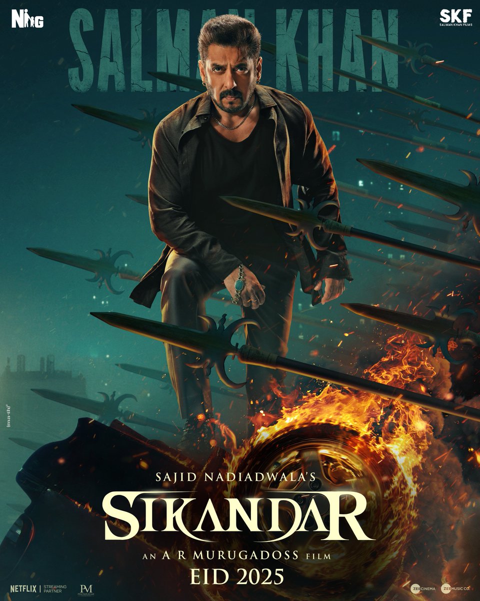 Salman Khan (@beingsalmankhan) on Twitter photo #HappyHoli Milte hai Eid par!
#SajidNadiadwala’s #Sikandar
Directed by <a href="/ARMurugadoss/">A.R.Murugadoss</a>
<a href="/iamRashmika/">Rashmika Mandanna</a> #Sathyaraj <a href="/TheSharmanJoshi/">Sharman Joshi</a> <a href="/MsKajalAggarwal/">Kajal Aggarwal</a> <a href="/prateikbabbar/">prat ( prateik smita patil )</a> #AnjiniDhawan <a href="/jatinsarna/">Jatin sarna</a> #AyanKhan
<a href="/DOP_Tirru/">Thirunavukarasu</a> <a href="/ipritamofficial/">Pritam</a> <a href="/Music_Santhosh/">Santhosh Narayanan</a>
<a href="/NGEMovies/">Nadiadwala Grandson</a> <a href="/SKFilmsOfficial/">Salman Khan Films</a> #HappyHoli Milte hai Eid par!
#SajidNadiadwala’s #Sikandar
Directed by <a href="/ARMurugadoss/">A.R.Murugadoss</a>
<a href="/iamRashmika/">Rashmika Mandanna</a> #Sathyaraj <a href="/TheSharmanJoshi/">Sharman Joshi</a> <a href="/MsKajalAggarwal/">Kajal Aggarwal</a> <a href="/prateikbabbar/">prat ( prateik smita patil )</a> #AnjiniDhawan <a href="/jatinsarna/">Jatin sarna</a> #AyanKhan
<a href="/DOP_Tirru/">Thirunavukarasu</a> <a href="/ipritamofficial/">Pritam</a> <a href="/Music_Santhosh/">Santhosh Narayanan</a>
<a href="/NGEMovies/">Nadiadwala Grandson</a> <a href="/SKFilmsOfficial/">Salman Khan Films</a>