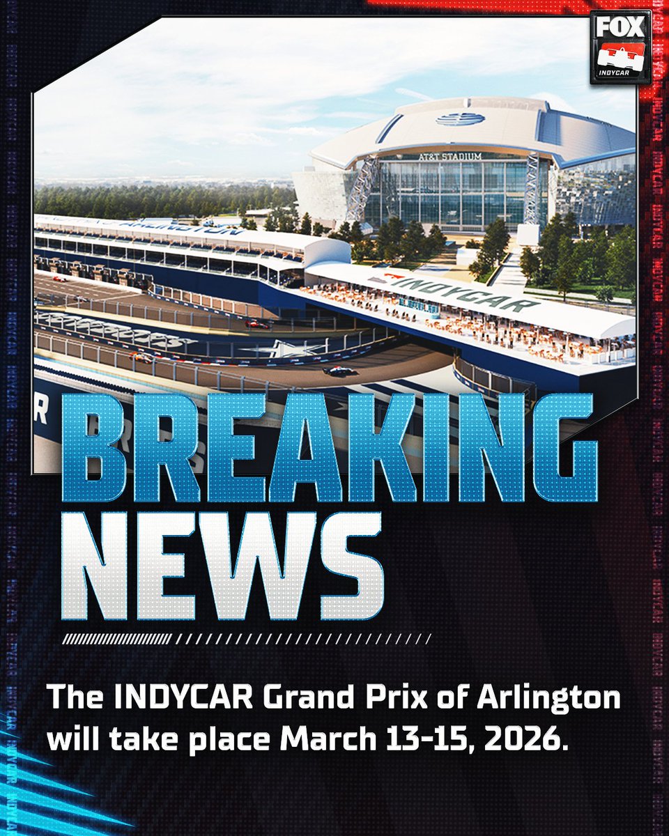 The date is set! #INDYCAR