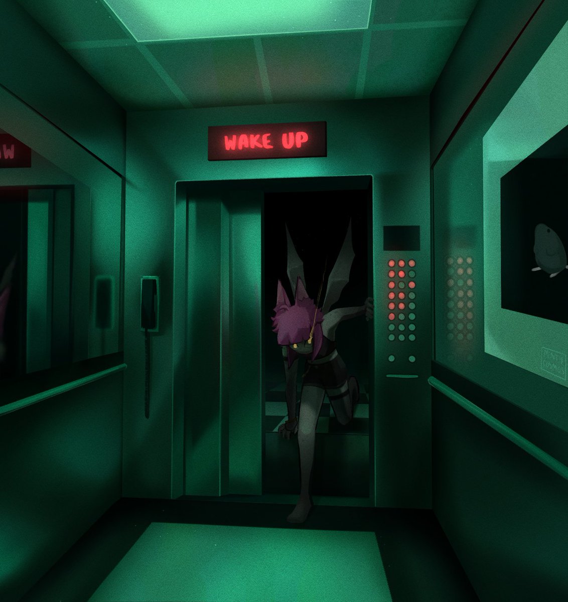 Minty 🍄🌌 | L2D art + rig tweet media