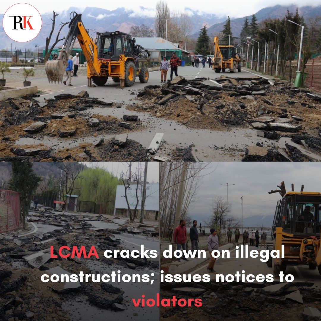Rising Kashmir (@risingkashmir) on Twitter photo #LCMA cracks down on illegal constructions; issues notices to #violators
<a href="/jklcma/">J&K LCMA</a>
<a href="/diprjk/">Information & PR, J&K</a>
<a href="/srinagaradmin/">Srinagar district administration</a> risingkashmir.com/lcma-cracks-do… #LCMA cracks down on illegal constructions; issues notices to #violators
<a href="/jklcma/">J&K LCMA</a>
<a href="/diprjk/">Information & PR, J&K</a>
<a href="/srinagaradmin/">Srinagar district administration</a> risingkashmir.com/lcma-cracks-do…
