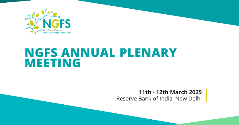 NGFS_'s tweet photo. 🔔 The #NGFS Plenary meeting, hosted by the @RBI in New Delhi, brought together 160+ central banks, supervisors and financial authorities.

This meeting reinforced the NGFS’s determination to tackle #climate and #nature-related risks for the financial sector.

Find out more ⤵️