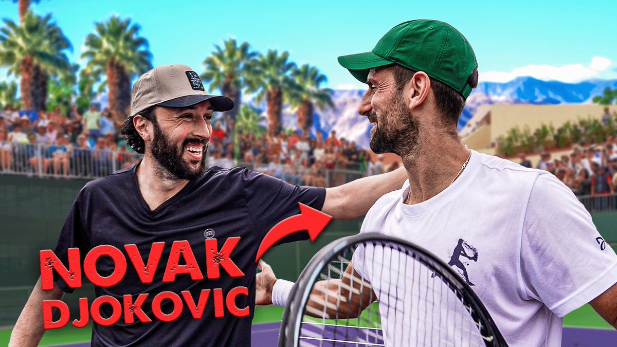 StoolTennis's tweet image. Together Novak Djokovic and Marty Mush combine for 24 Grand Slams Titles.
It’s not everyday that you can get these two talents on the same court…
@martymush @DjokerNole @BNPPARIBASOPEN @atptour
▶️ youtu.be/ilIg8kYGWIc?si…