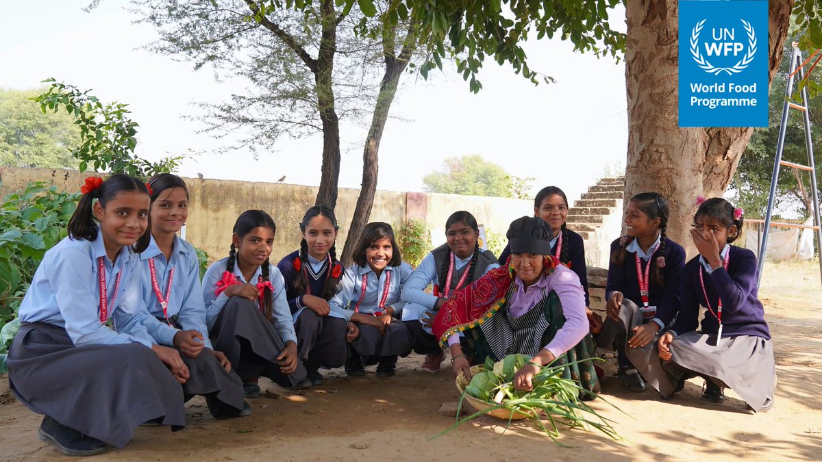 World Food Programme in India (@unwfp_india) on Twitter photo 🍅Fresh produce from nutri-gardens
🍲Nutritious school meals
👩🎓Better education
<a href="/UNWFP_India/">World Food Programme in India</a> supports school feeding & nutrition by integrating nutri-gardens, ensuring children learn about nutrition, consume locally grown fresh vegetables & fruits! #POSHAN
🥣📘 #ISMD2025 🍅Fresh produce from nutri-gardens
🍲Nutritious school meals
👩🎓Better education
<a href="/UNWFP_India/">World Food Programme in India</a> supports school feeding & nutrition by integrating nutri-gardens, ensuring children learn about nutrition, consume locally grown fresh vegetables & fruits! #POSHAN
🥣📘 #ISMD2025