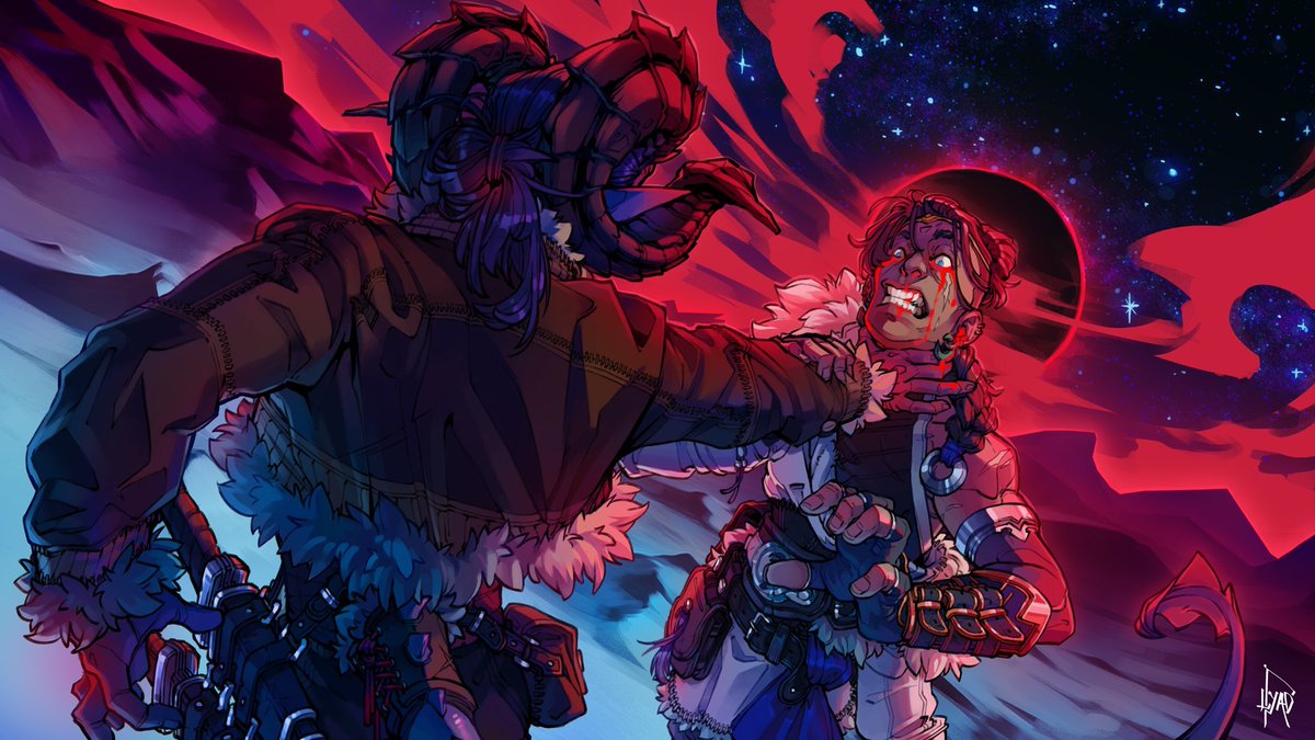 Lyadrielle's tweet image. 🎉 10 Years of @CriticalRole! Thank you for the thrilling journeys and shenanigans aplenty. Here&apos;s to many more epic adventures! ✨

First fanart of Critical Role 2018 to nowadays :D