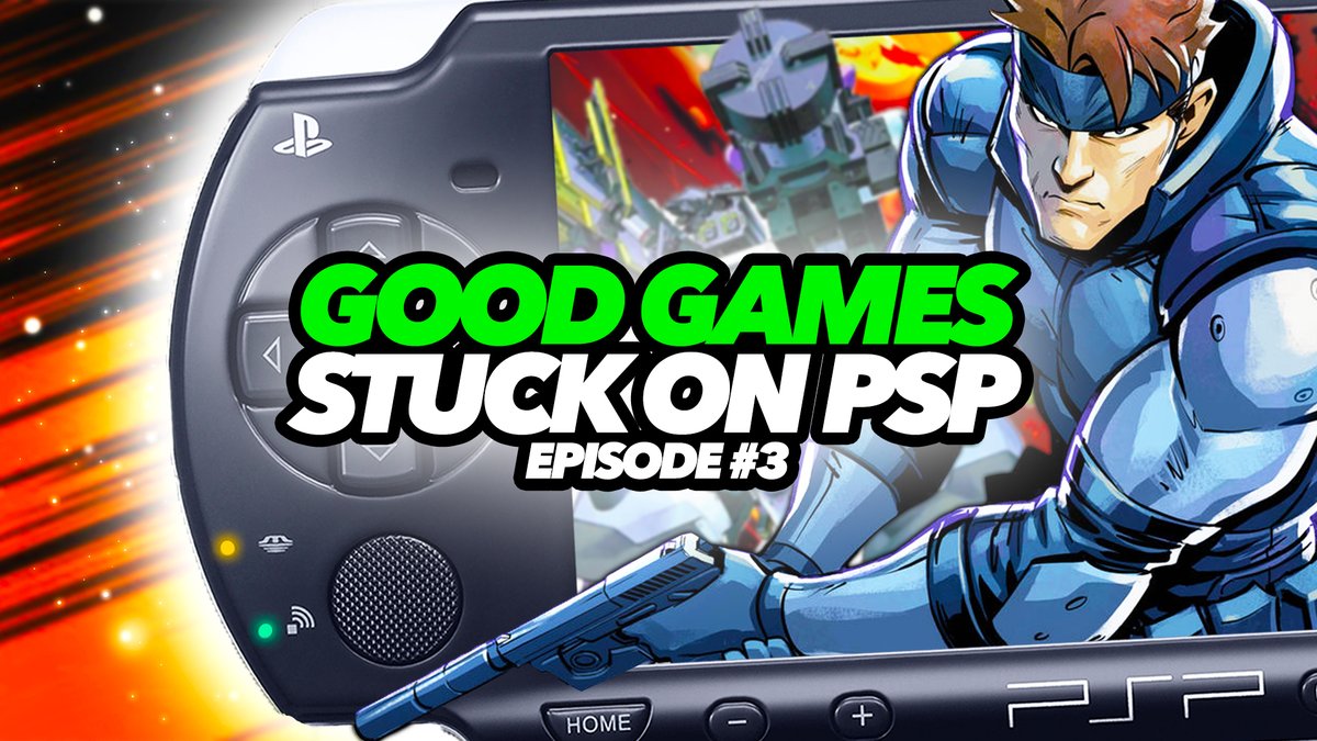 The PSP is home to many incredible games that are sadly still stuck on the console. Here's some worth giving a go!

Watch it here ➡️ youtu.be/QEUHfSkev8k