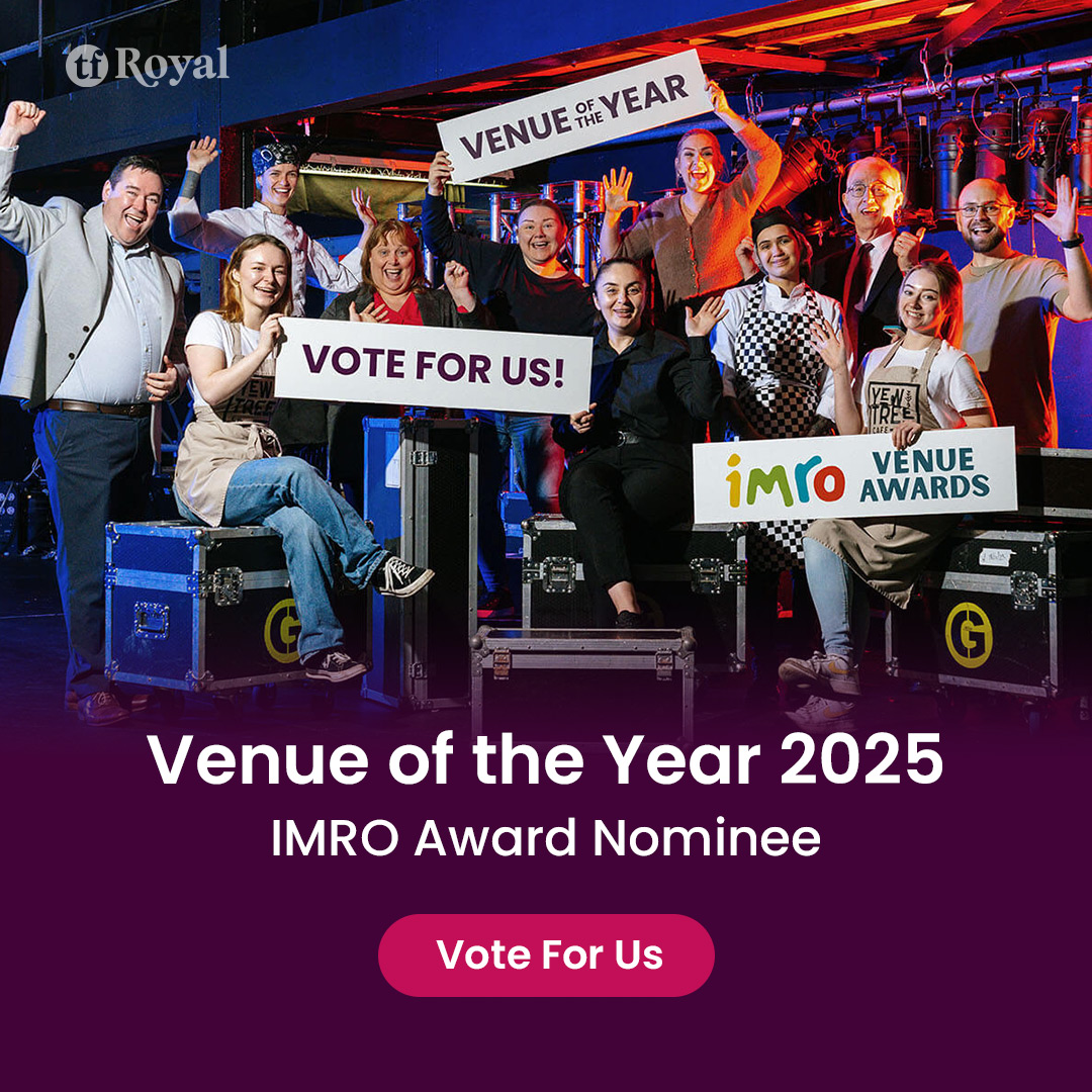 TF Royal Hotel and Theatre (@tf_castlebar) on Twitter photo ๐๐ ๐๐๐๐ ๐๐๐๐ ๐๐๐๐!
We are honoured to be a nominee for the โ๐ฐ๐ด๐น๐ถ ๐ณ๐ฐ๐ฝ๐ฌ ๐ด๐ผ๐บ๐ฐ๐ช ๐ฝ๐ฌ๐ต๐ผ๐ฌ ๐ถ๐ญ ๐ป๐ฏ๐ฌ ๐๐ฌ๐จ๐น ๐จ๐พ๐จ๐น๐ซโ!
Weโd be thrilled if you voted for us - every vote counts!
Vote for TF Royal Hotel & Theatre here: surveymonkey.com/r/imrovenueawaโฆ ๐๐ ๐๐๐๐ ๐๐๐๐ ๐๐๐๐!
We are honoured to be a nominee for the โ๐ฐ๐ด๐น๐ถ ๐ณ๐ฐ๐ฝ๐ฌ ๐ด๐ผ๐บ๐ฐ๐ช ๐ฝ๐ฌ๐ต๐ผ๐ฌ ๐ถ๐ญ ๐ป๐ฏ๐ฌ ๐๐ฌ๐จ๐น ๐จ๐พ๐จ๐น๐ซโ!
Weโd be thrilled if you voted for us - every vote counts!
Vote for TF Royal Hotel & Theatre here: surveymonkey.com/r/imrovenueawaโฆ