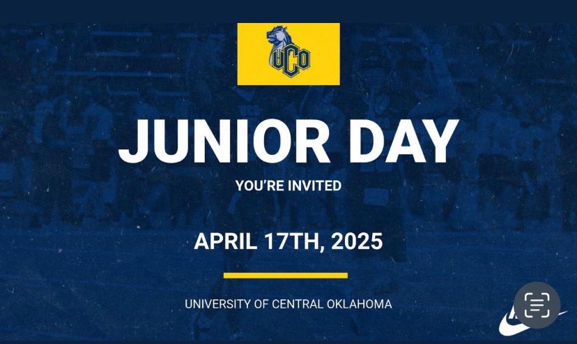 Thanks for the invite <a href="/Coach_Swanson1/">Cody Swanson</a> 
@CreekFBRecruits