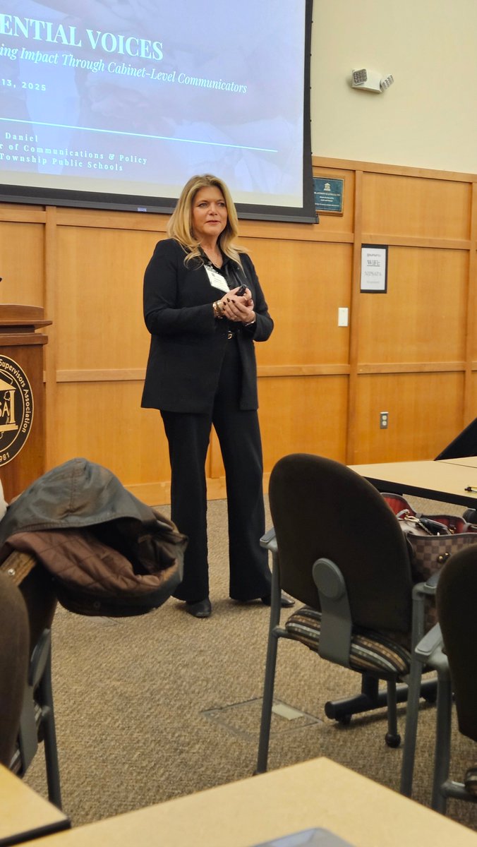 Heather Daniel, Director of Communications and Policy at Edison Township Public Schools and NJSPRA'S 2024 Communicator of the Year, continues our day presenting on Essential Voices: Amplifying Impact Through Cabinet-Level Communicators.
