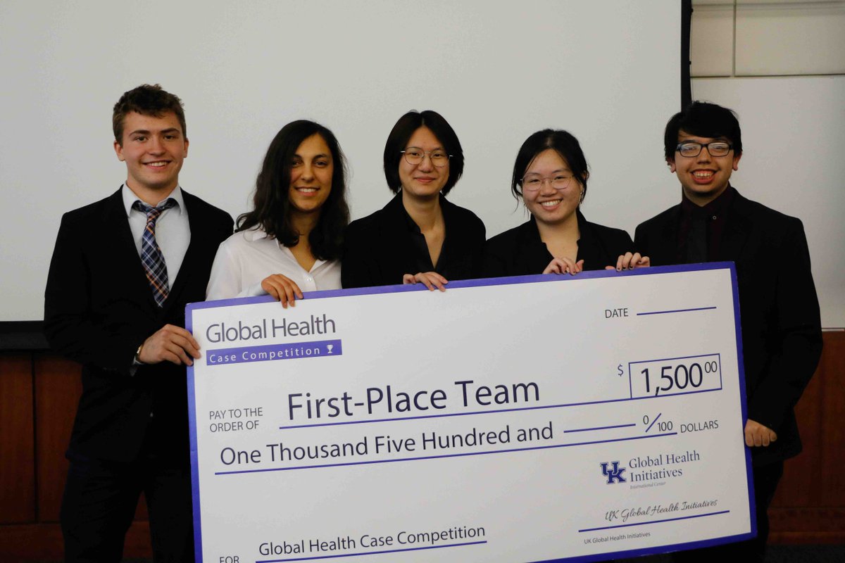 Later this month, the winners of the Global Health Case Competition will head to Emory University to compete against teams from around the globe in the International Case Competition. Good luck to them as they prepare for the competition!