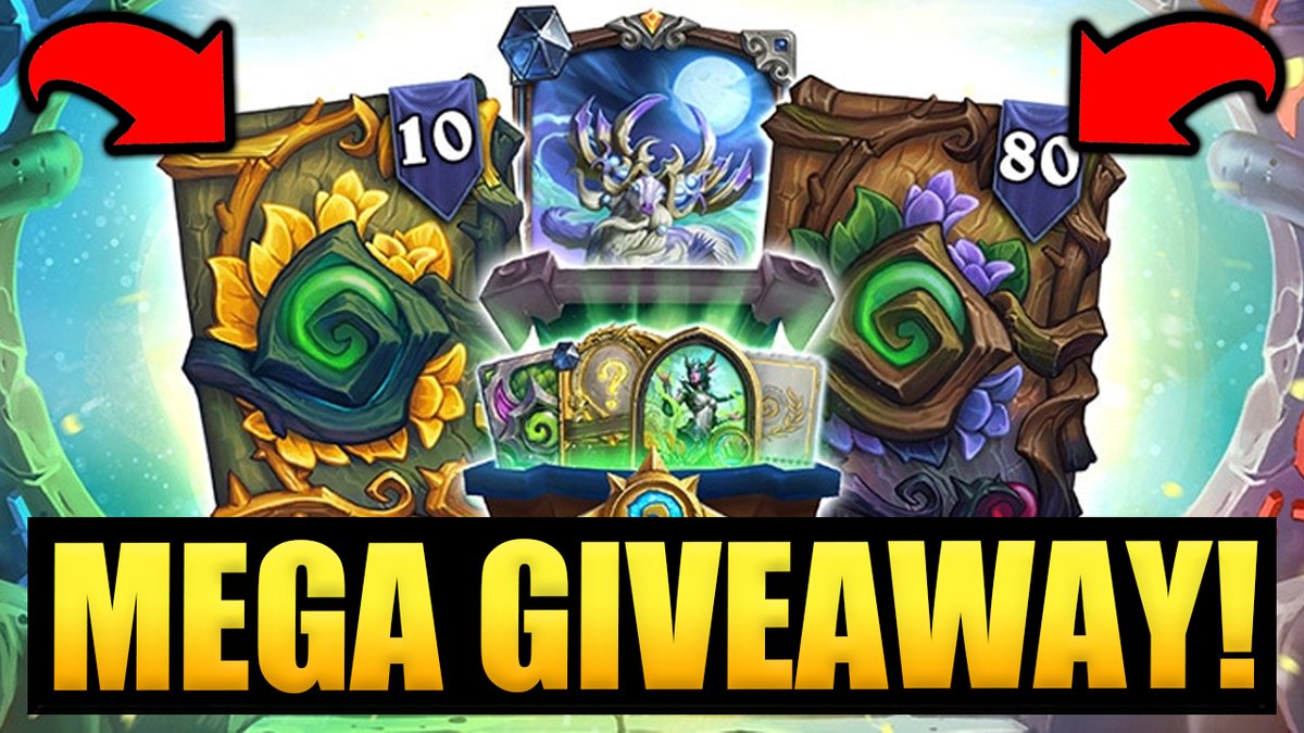 Warshack (@thewarshack) on Twitter photo QUICK MEGA Bundle GIVEAWAY, GET IN THE EMERALD DREAM! Courtesy of <a href="/PlayHearthstone/">Hearthstone</a>!
- To Enter -
🔁DO NOT Retweet
⌨️Like/Comment How bad your Hearthstone RNG Is
✅Follow twitch.tv/Warshack & twitch.tv/worldofWarshack
👑Winner Drawn On March 17th! QUICK MEGA Bundle GIVEAWAY, GET IN THE EMERALD DREAM! Courtesy of <a href="/PlayHearthstone/">Hearthstone</a>!
- To Enter -
🔁DO NOT Retweet
⌨️Like/Comment How bad your Hearthstone RNG Is
✅Follow twitch.tv/Warshack & twitch.tv/worldofWarshack
👑Winner Drawn On March 17th!