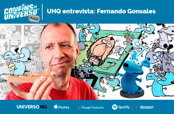 40 ANOS! #ConfinsDoUniverso 222 – UHQ entrevista: Fernando Gonsales

Níquel Náusea completa, em 2025, incríveis quatro décadas, com mais de 10 mil tiras publicadas. Para comemorar a data, recebemos seu criador, Fernando Gonsales!

⚡️ universohq.com/podcast/confin…